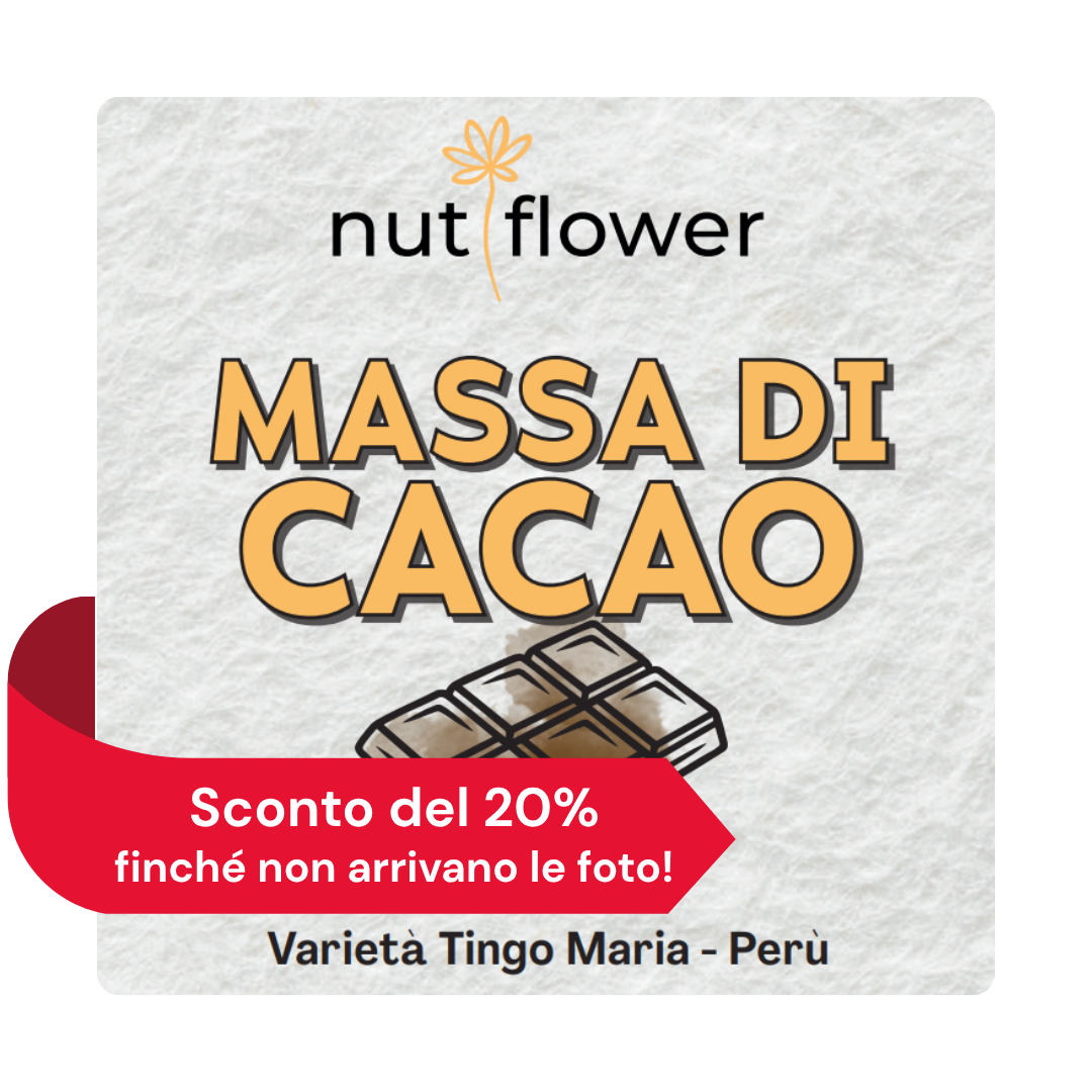 Pepite di massa di cacao