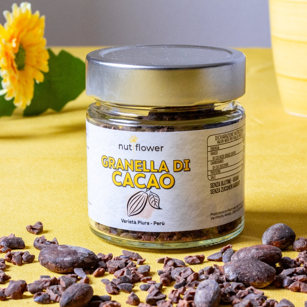 Granella di cacao peruviano
