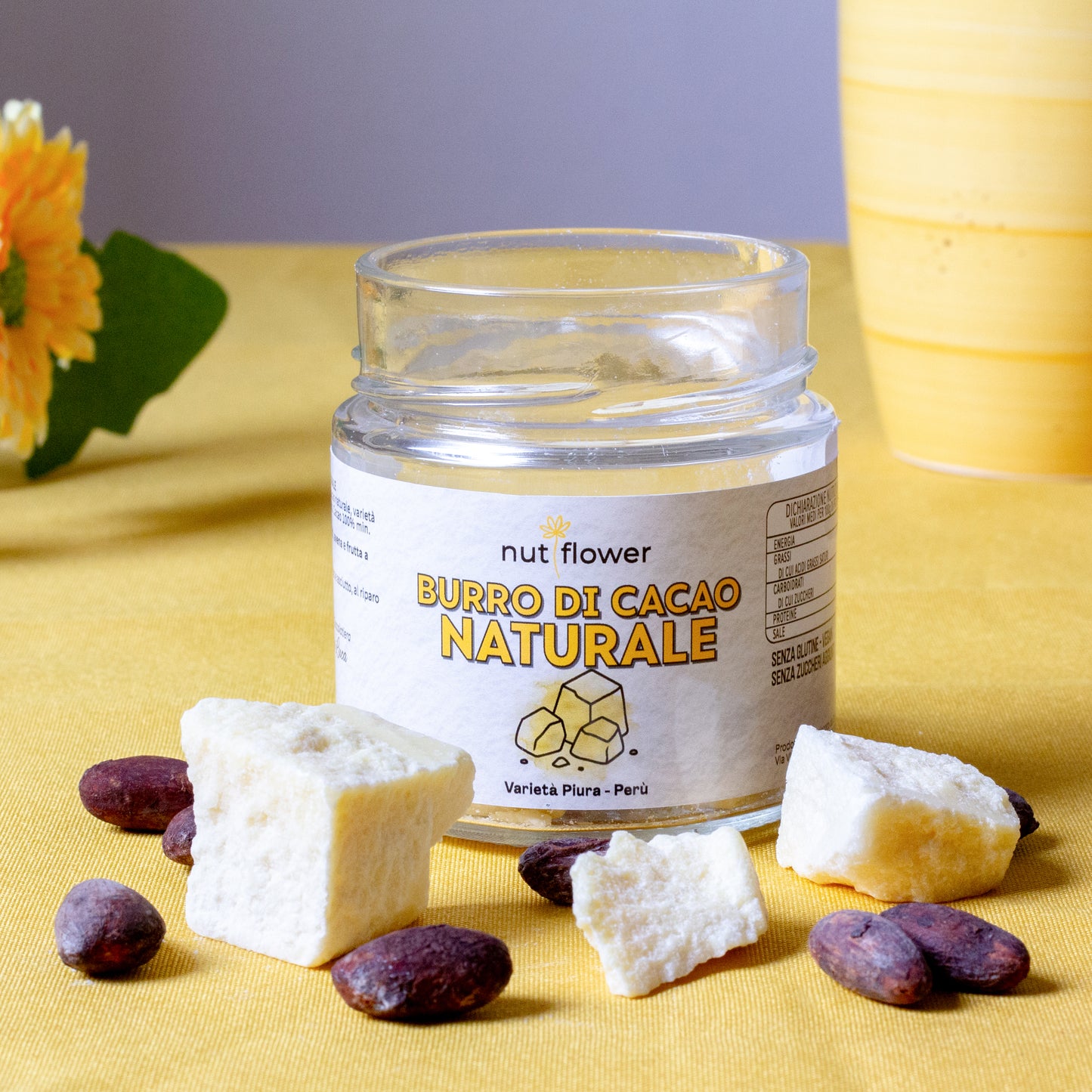 Burro di cacao naturale