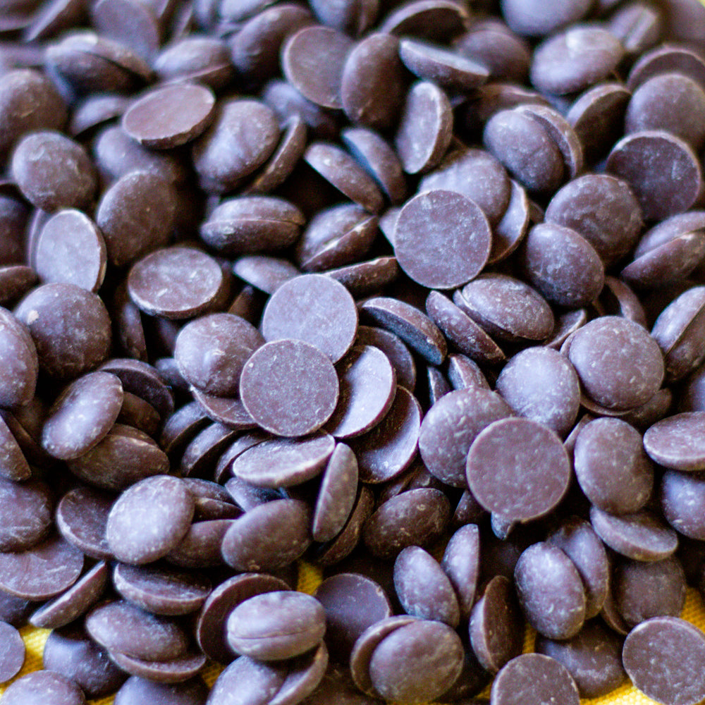 Pepite di cioccolato fondente 63% - senza zuccheri aggiunti