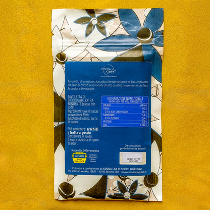 Fondente 75% - Cioccolato Fondente Bean to Bar