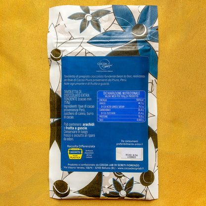 Piura 75% - Cioccolato Fondente Bean to Bar