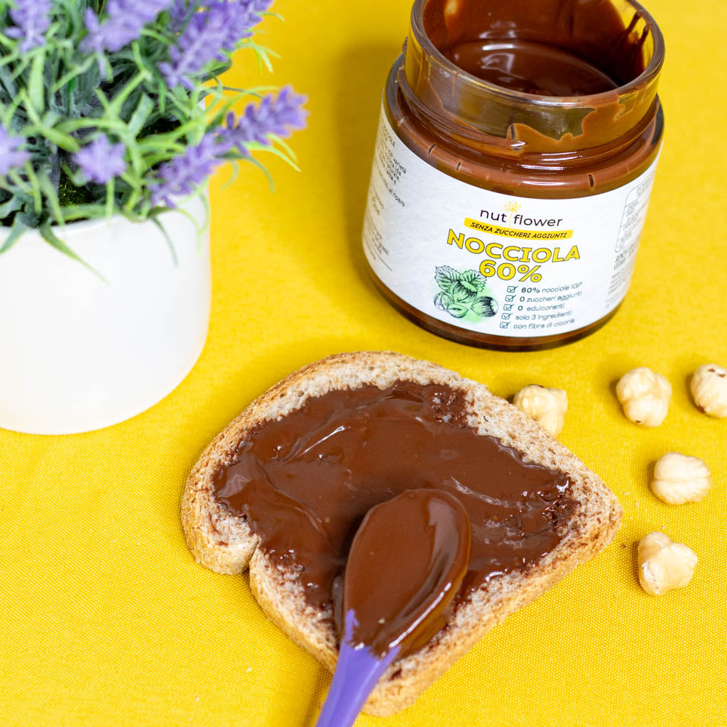 Crema Nocciola 60% e Cacao - Con Inulina